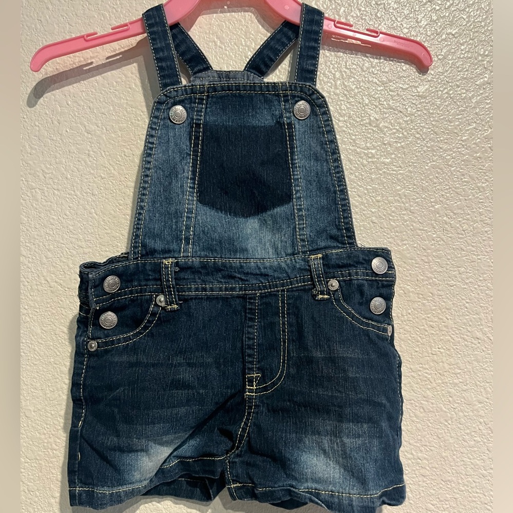 7 for all mankind Los Angeles denim‎ short overalls